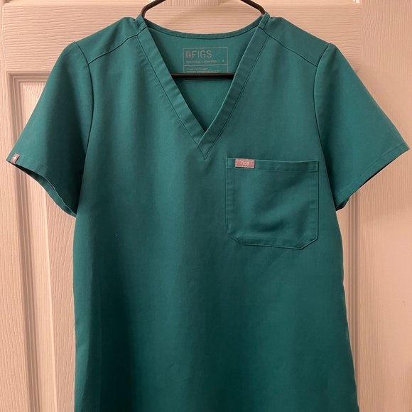 Figs Hunter Green Set, S Catarina top M yola pants - Picture 2 of 6